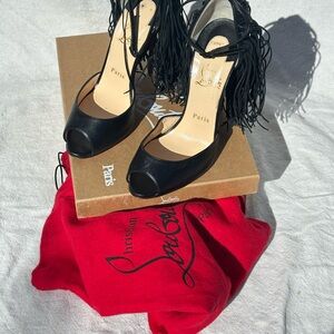 Christian Louboutin Black Classic Heels